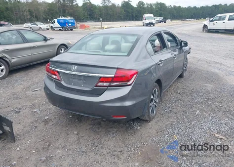 2013 Honda Civic Ex из США, поврежденный, VIN 19XFB2F86DE062366